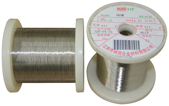 В соответствии с UNS N02200/Nickel200/NS5200/N5/H02200/W-Nr.2.4060 Чистая никелевая проволока при применении при высоких температурах